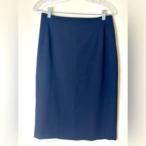 INC Navy Pencil Skirt, Size 8